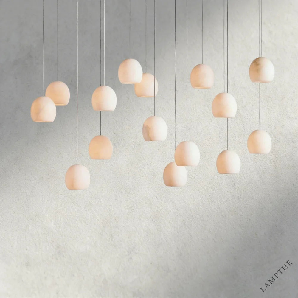 15 Lights Arica Linear Chandelier 15/ 30 Lights