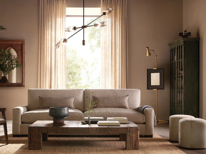 Arrow Bronze Chandelier