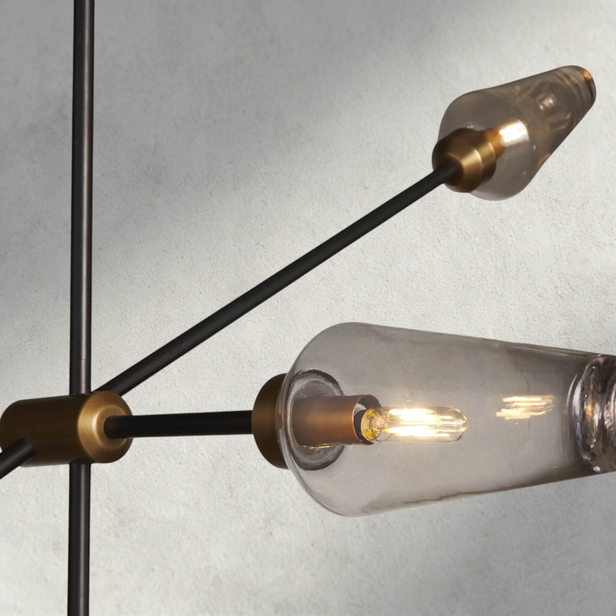 Arrow Bronze Chandelier