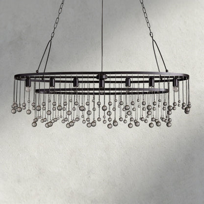 Aubrey Oval Chandelier 52.5"