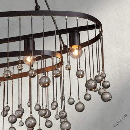 Aubrey Oval Chandelier 52.5"