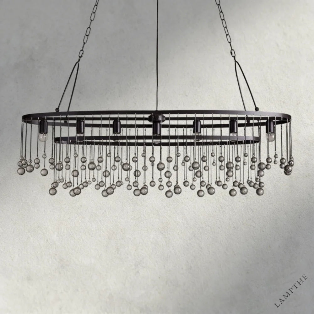Aubrey Oval Chandelier 52.5"