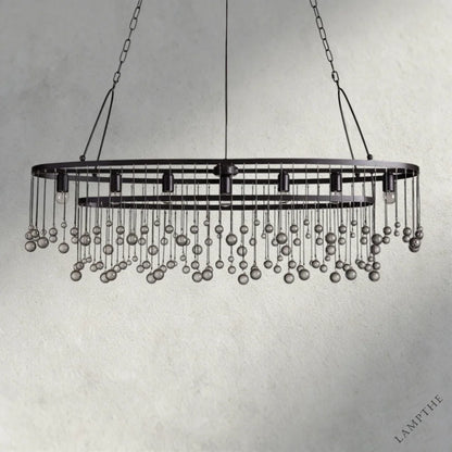 Aubrey Oval Chandelier 52.5"