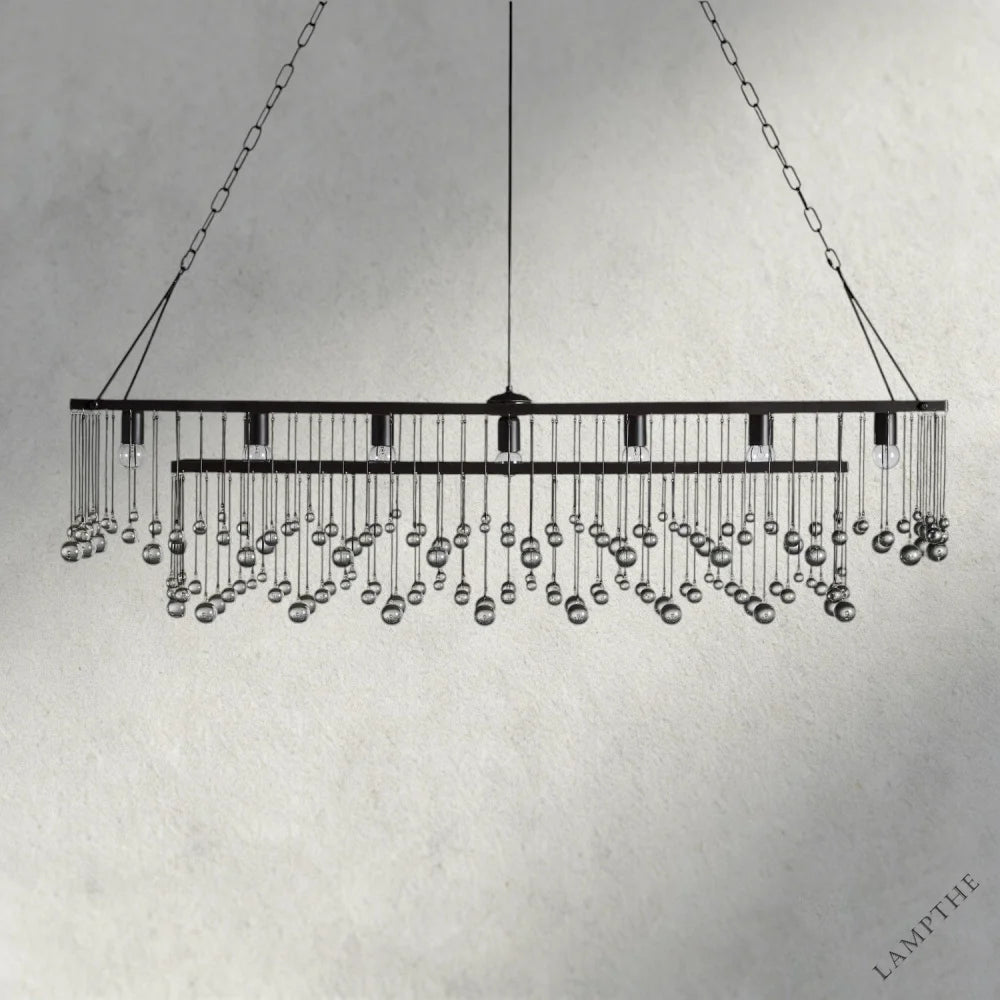 Aubrey Rectangular Chandelier 47", 60"