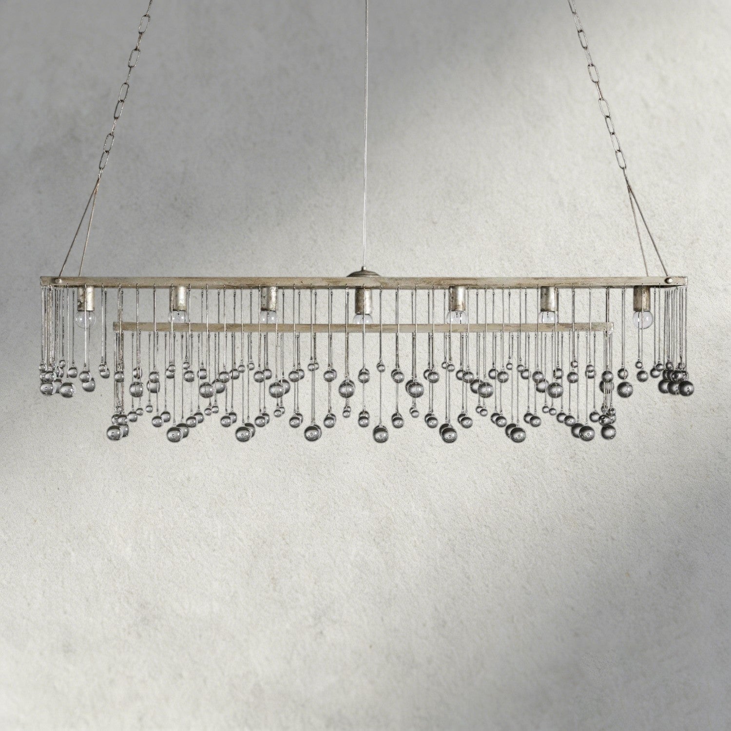 Aubrey Rectangular Chandelier 47", 60"