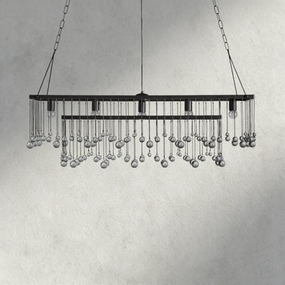 Aubrey Rectangular Chandelier 47", 60"