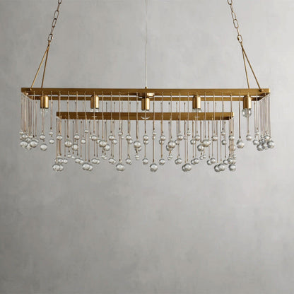 Aubrey Rectangular Chandelier 47", 60"