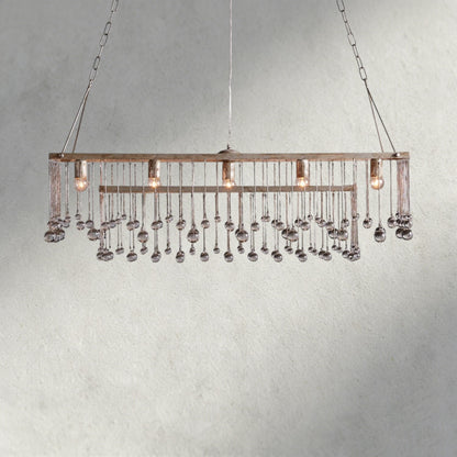 Aubrey Rectangular Chandelier 47", 60"