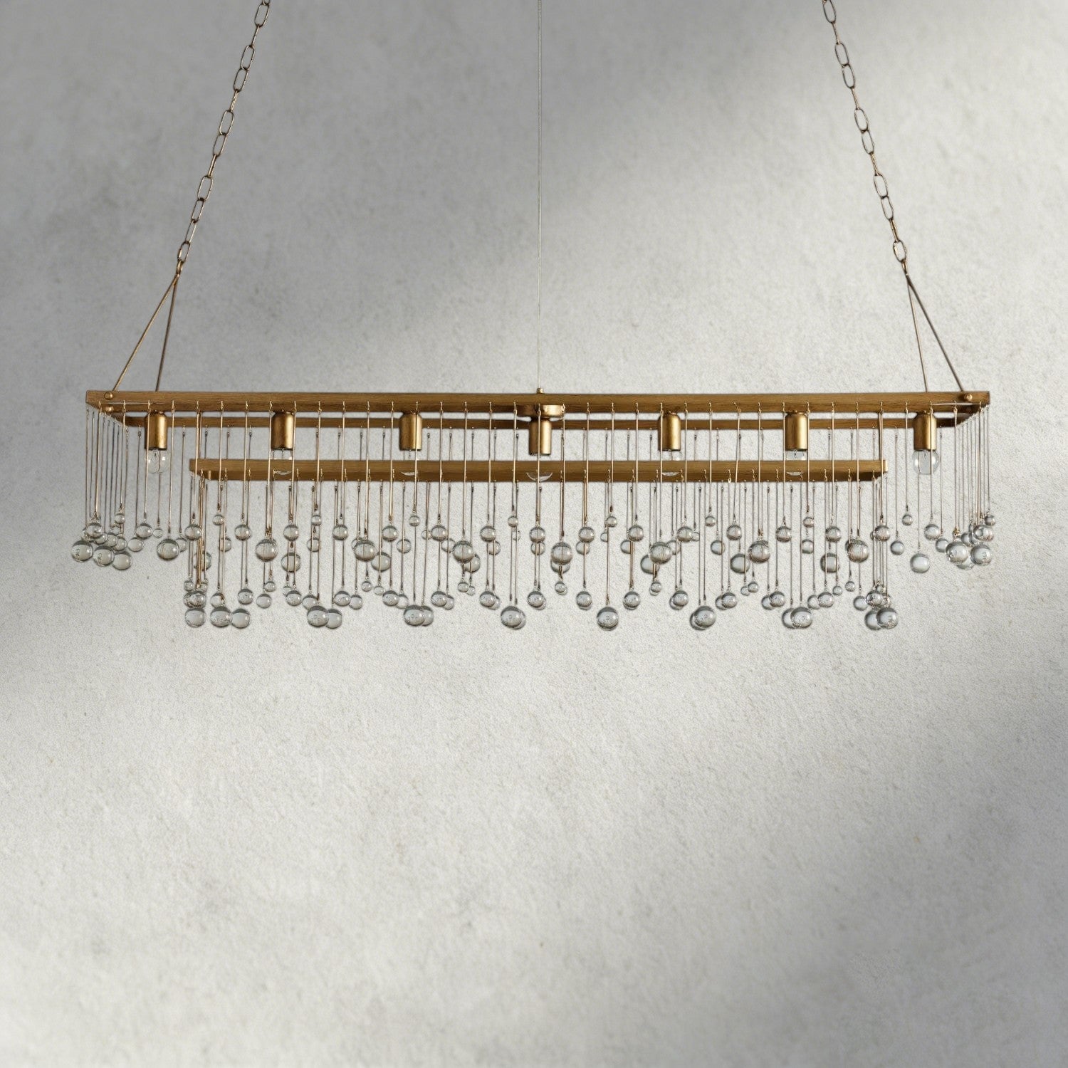 Aubrey Rectangular Chandelier 47", 60"