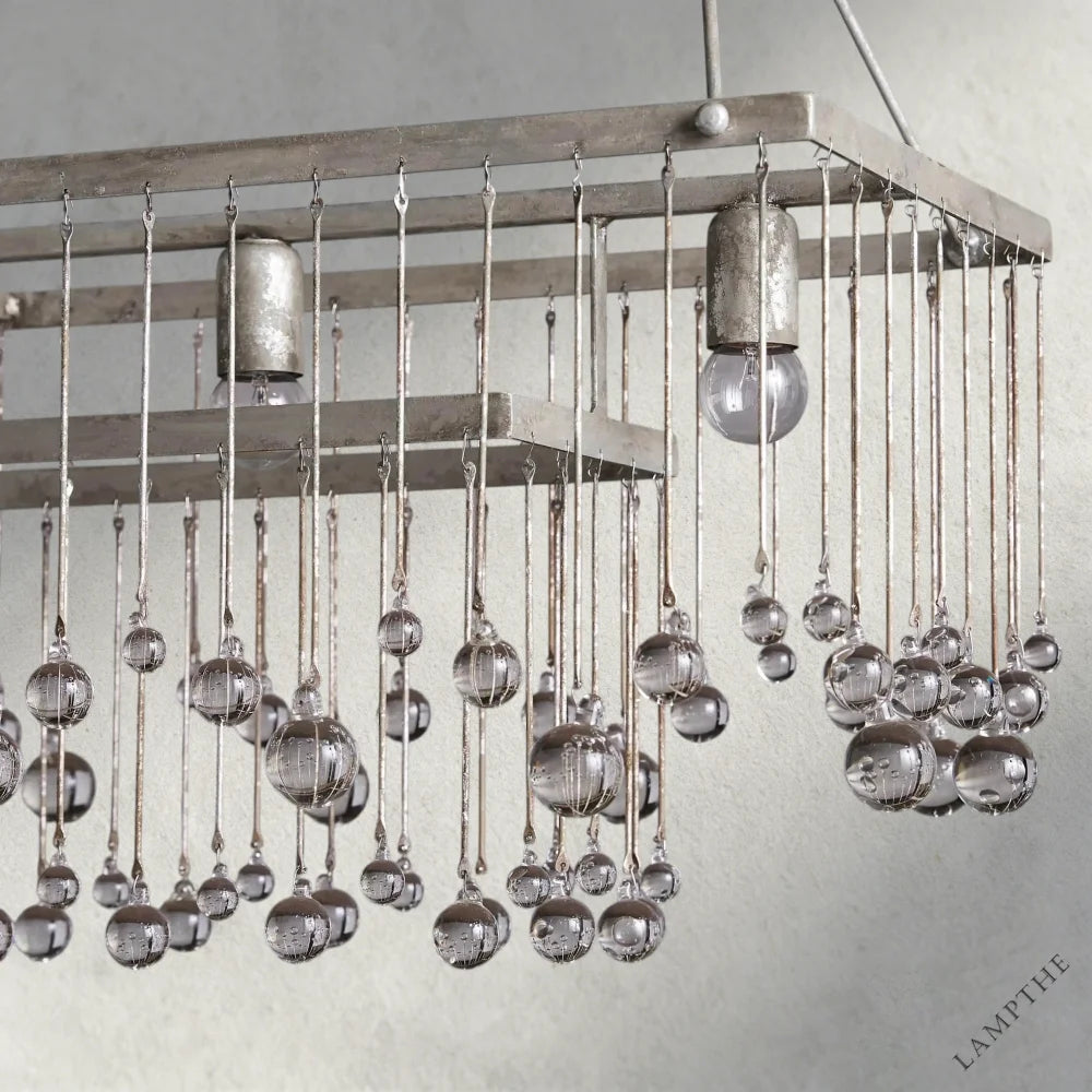 Aubrey Rectangular Chandelier 47", 60"