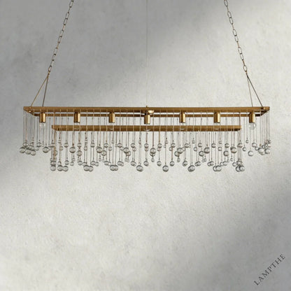 Aubrey Rectangular Chandelier 47", 60"