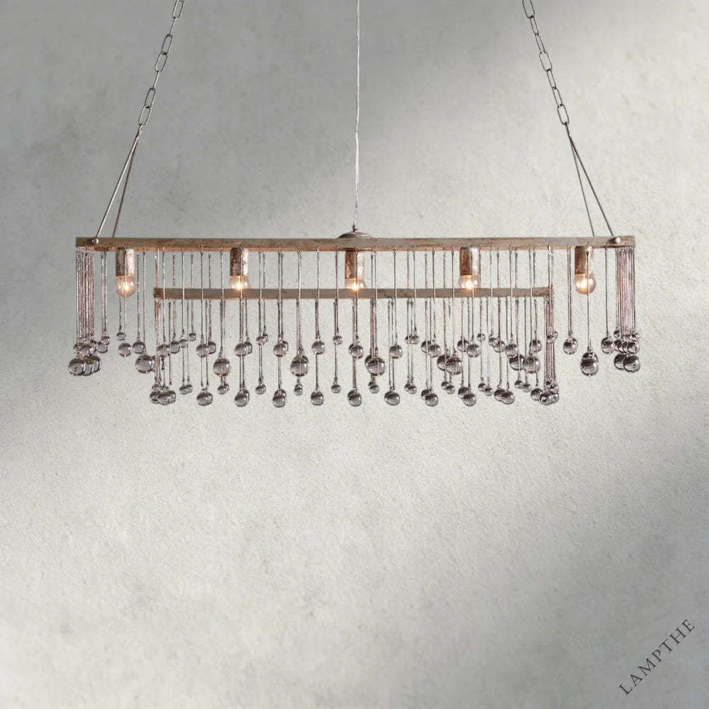 Aubrey Rectangular Chandelier 47", 60"