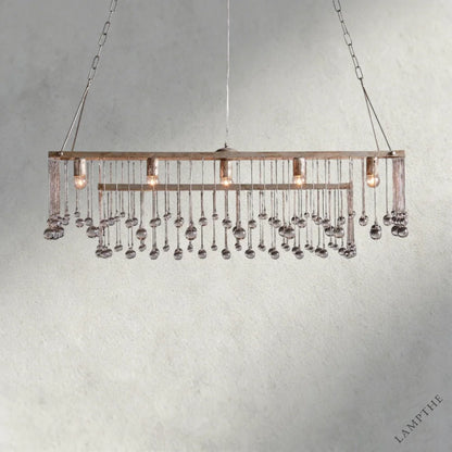 Aubrey Rectangular Chandelier 47", 60"