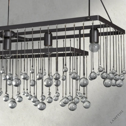 Aubrey Rectangular Chandelier 47", 60"