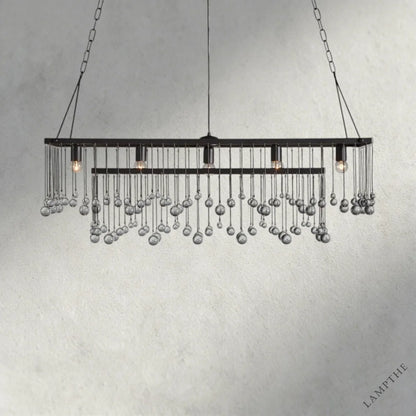 47" / Bronze Aubrey Rectangular Chandelier 47", 60"