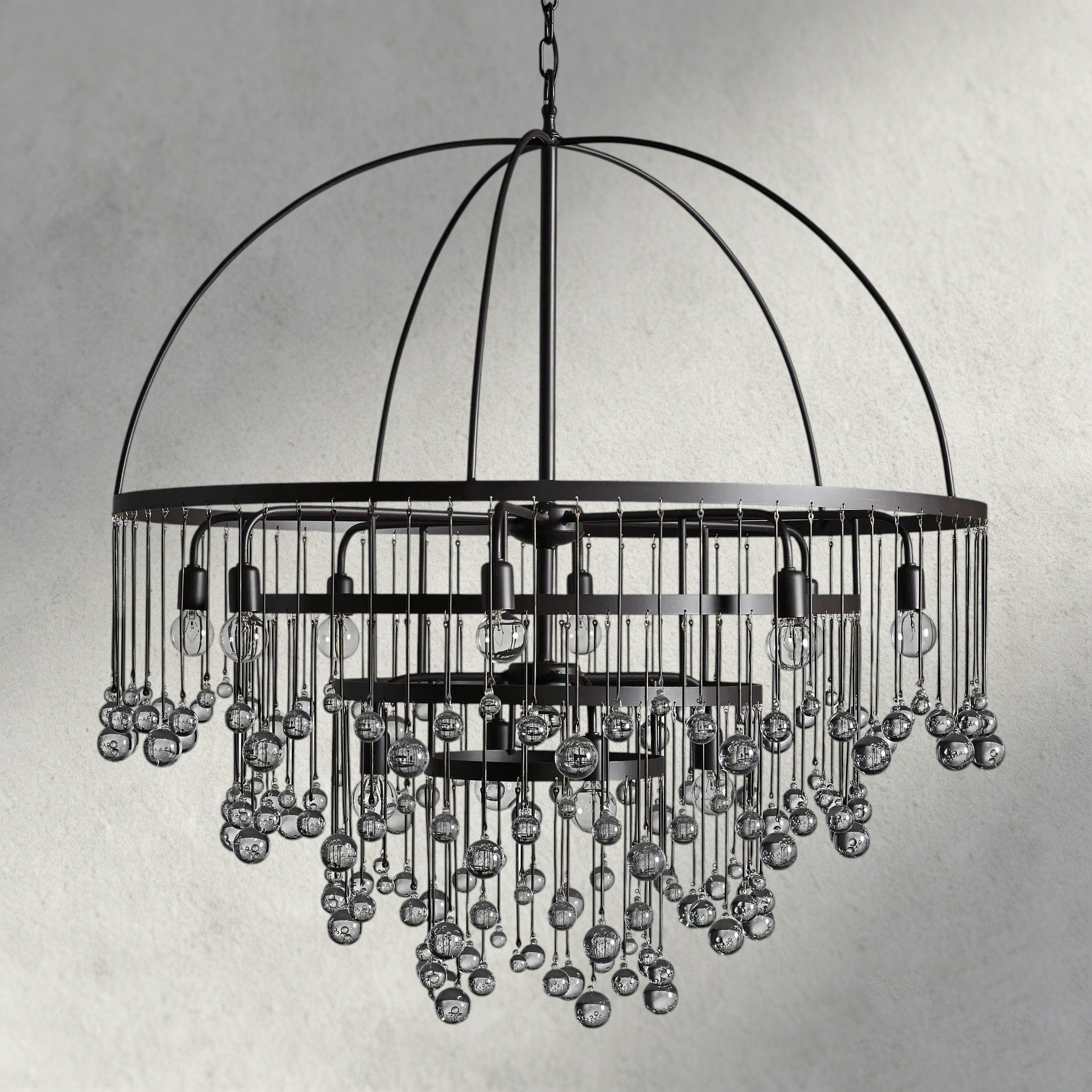 Aubrey Round Chandelier 2-TIER, 4-TIER
