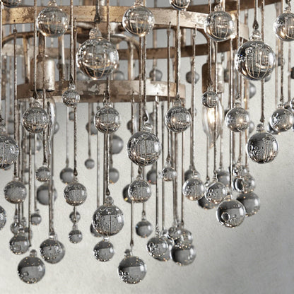Aubrey Round Chandelier 2-TIER, 4-TIER
