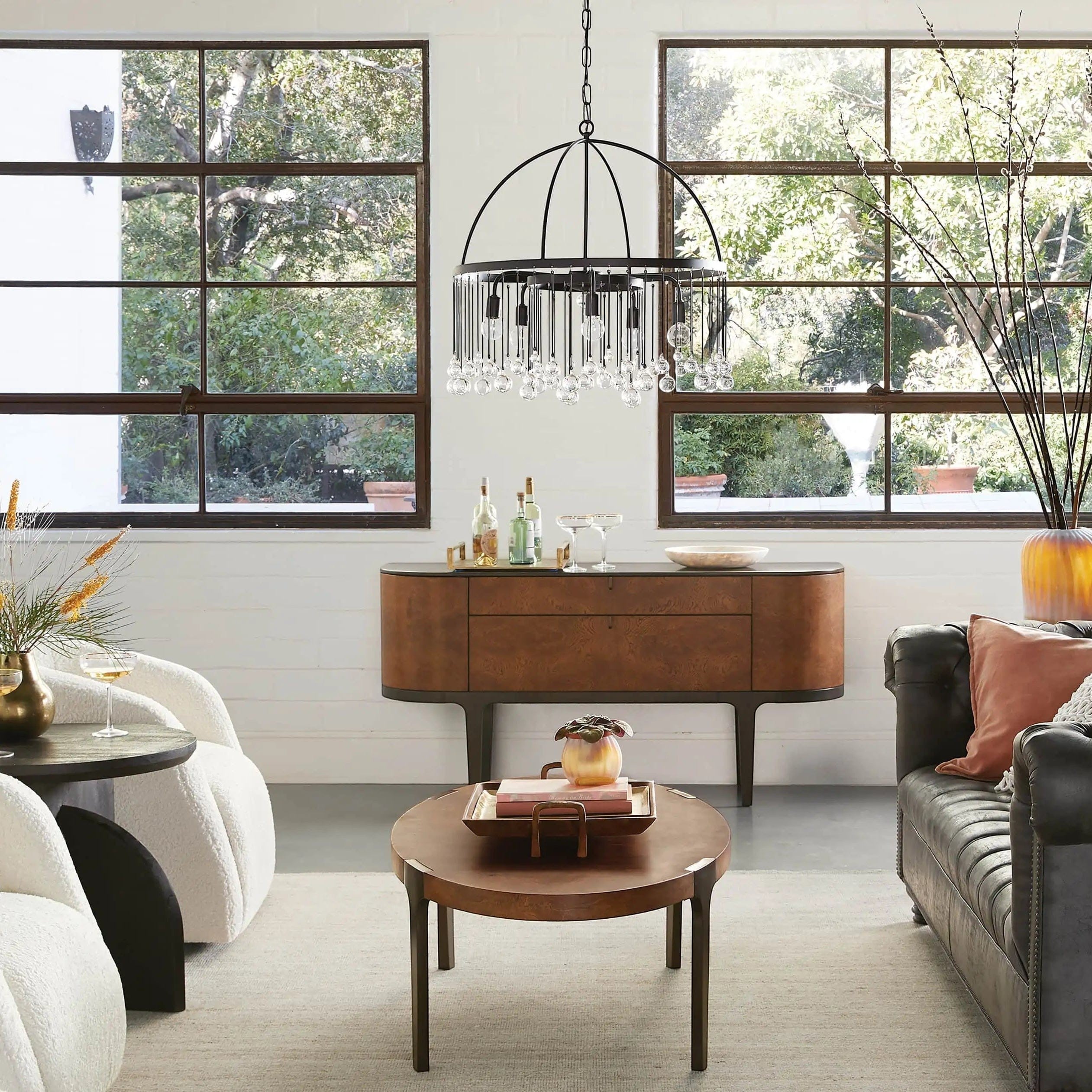 Aubrey Round Chandelier 2-TIER, 4-TIER