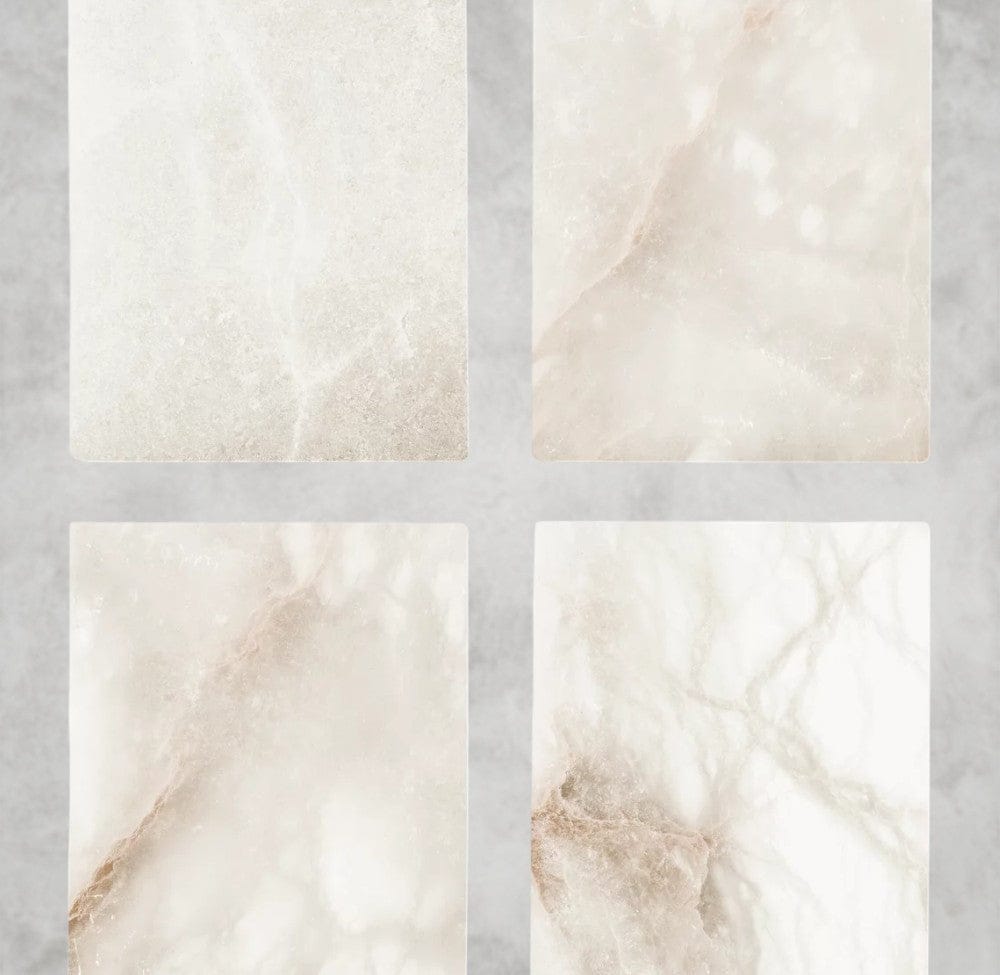 Audubon Alabaster Round Chandelier 24", 40", 56"