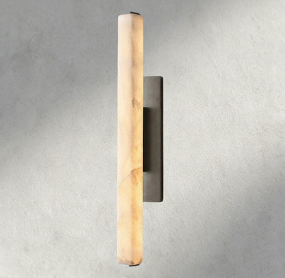 25" / Bronze Audubon Alabaster Single Sconce