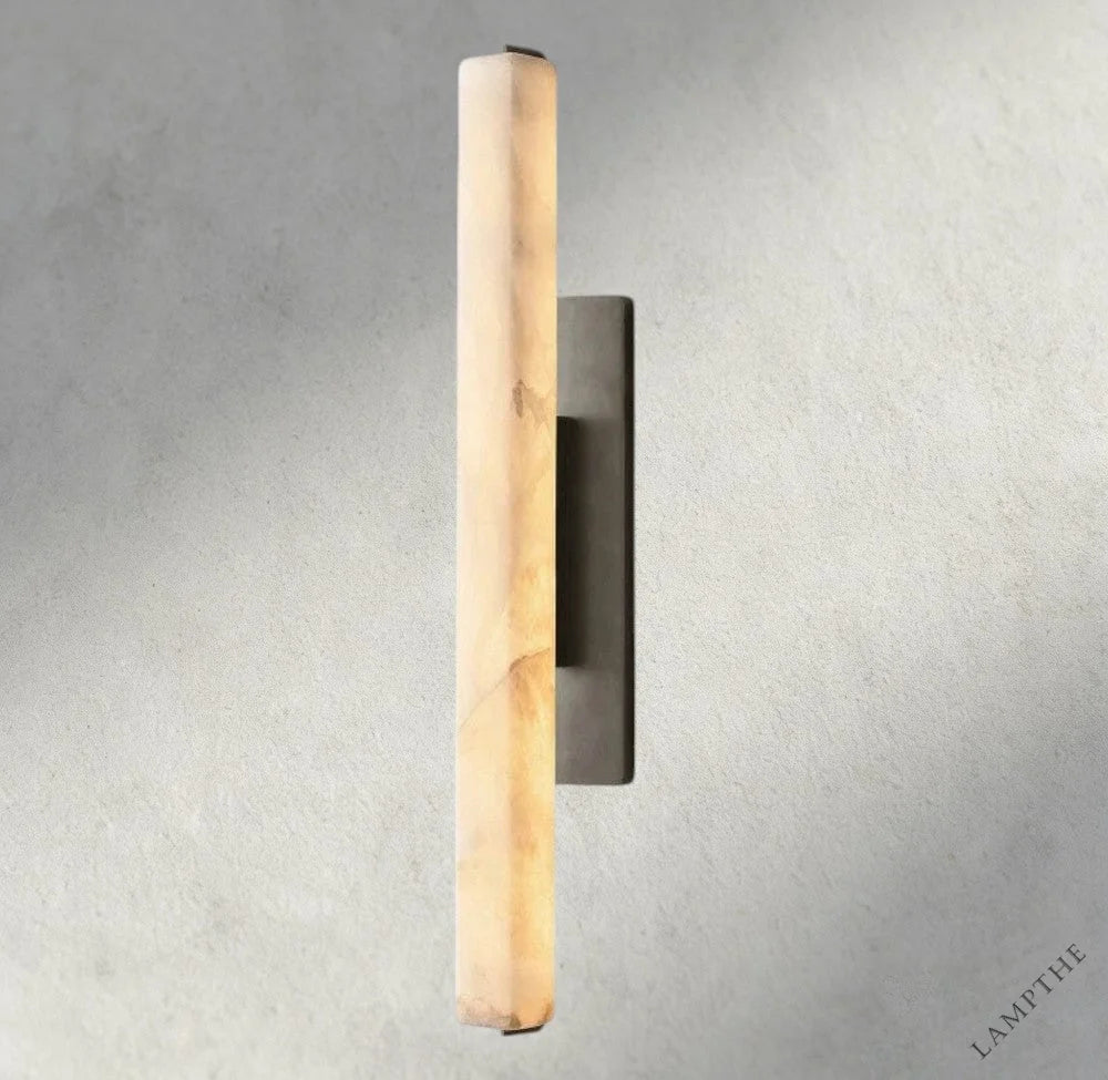 25" / Bronze Audubon Alabaster Single Sconce