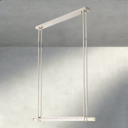 Audubon Crystal Linear Single Bar Chandelier