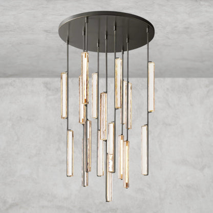 40" / Bronze Audubon Crystal Round Chandelier 24", 40", 56"