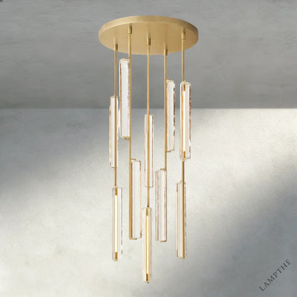 24" / Brass Audubon Crystal Round Chandelier 24", 40", 56"