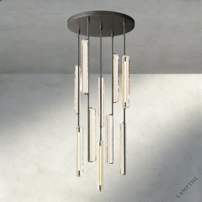 24" / Bronze Audubon Crystal Round Chandelier 24", 40", 56"