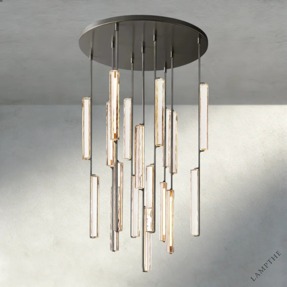 40" / Bronze Audubon Crystal Round Chandelier 24", 40", 56"