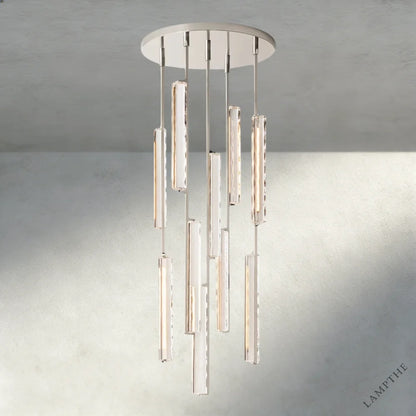 24" / Nickel Audubon Crystal Round Chandelier 24", 40", 56"
