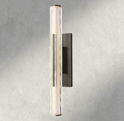 25" / Bronze Audubon Crystal Single Sconce
