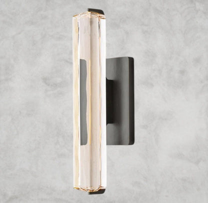 15" / Bronze Audubon Crystal Single Sconce