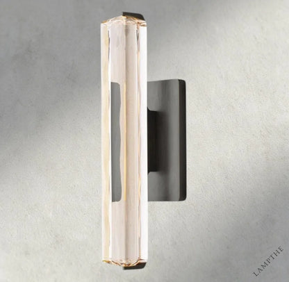 15" / Bronze Audubon Crystal Single Sconce