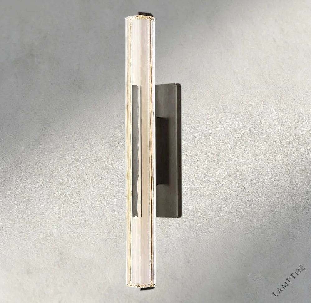25" / Bronze Audubon Crystal Single Sconce