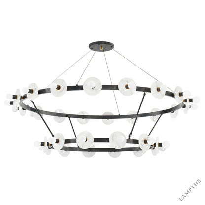 Austen Double Layer Chandelier