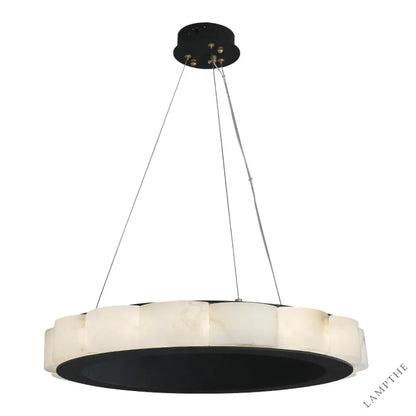 Avalon Moden Alabaster Round Chandelier