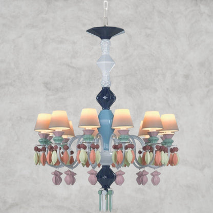 Multicolor Belle De Nuit 12-Lights Chandelier