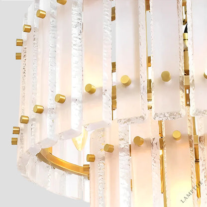 Bethel 2-Tier Glass Chandelier for All Rooms 23"