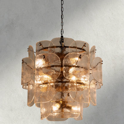 Clear Blaire Round Chandelier