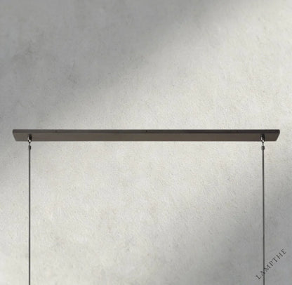 Boule De Cristal Clear Glass Linear Chandelier 48", 60"