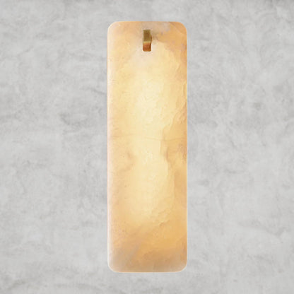 Calamette Glass/ Alabaster Sconce 13", 16"