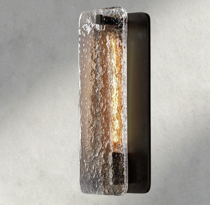 13" / Bronze / Glass Calamette Glass/ Alabaster Sconce 13", 16"
