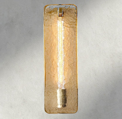 Calamette Glass/ Alabaster Sconce 13", 16"