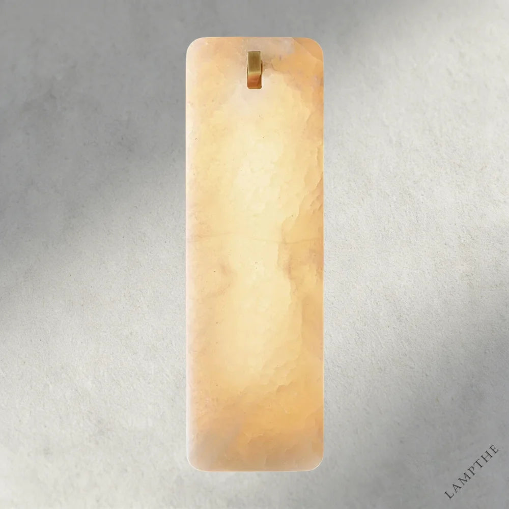 Calamette Glass/ Alabaster Sconce 13", 16"
