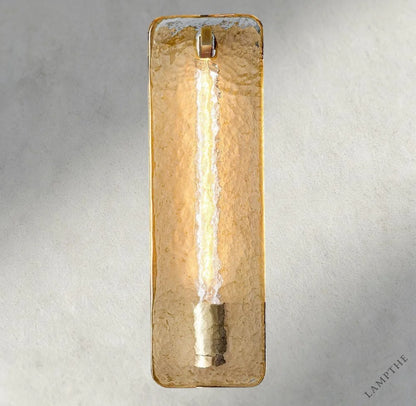 Calamette Glass/ Alabaster Sconce 13", 16"