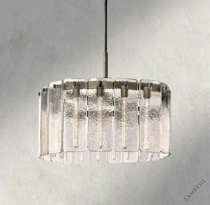 36" / Bronze Calamette Glass Round Chandelier 36", 48", 60"