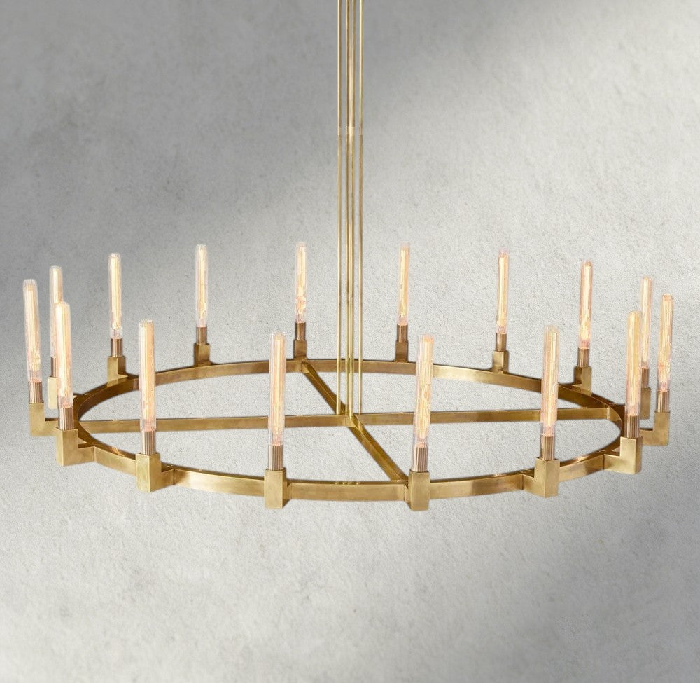 CANNELE ROUND CHANDELIER 36", 48", 60", 72"