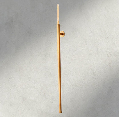 Brass CANNELE TORCH SCONCE 72"