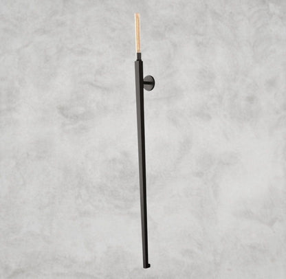 Bronze CANNELE TORCH SCONCE 72"